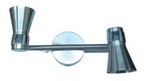 Lampara Techo Dirigible 2xGU10 Plateado