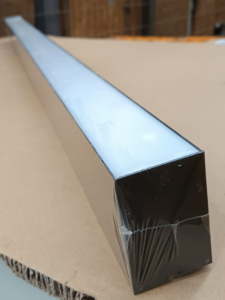 Colgante Lineal 40W Negro 50X75X1200MM Neutro